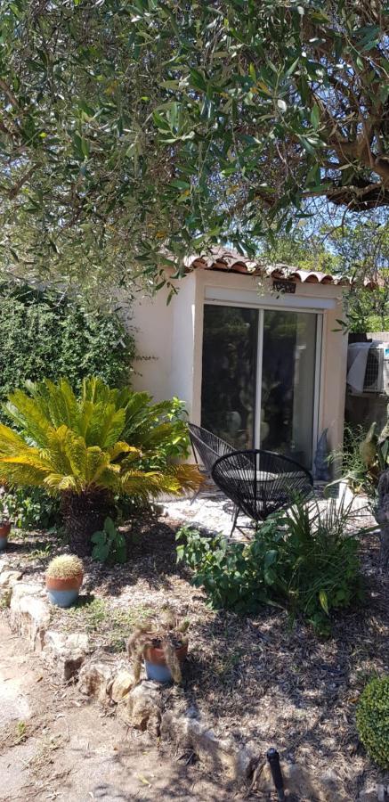 Studio villa château Currault Mougins Esterno foto