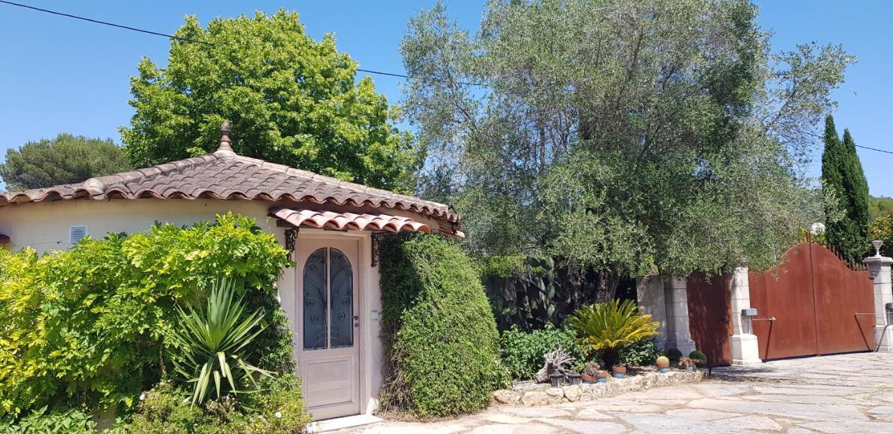 Studio villa château Currault Mougins Esterno foto